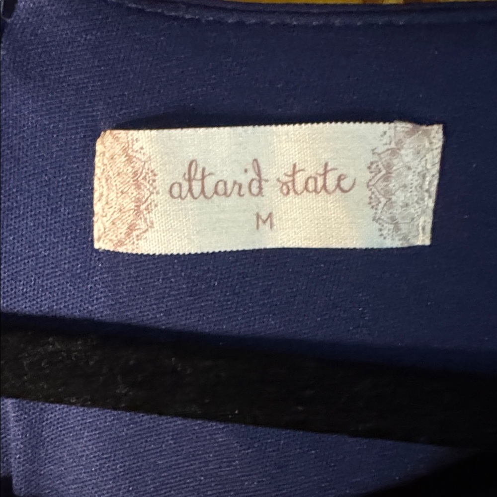 Altar'd State from Anthropologie Colorful Patterned Top - Picture 2 of 7